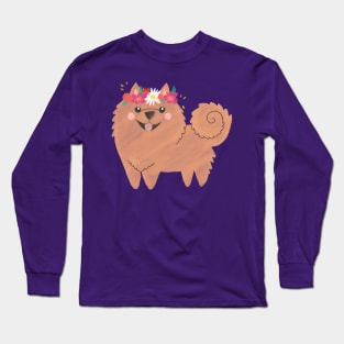 Pomeranian Princess Long Sleeve T-Shirt